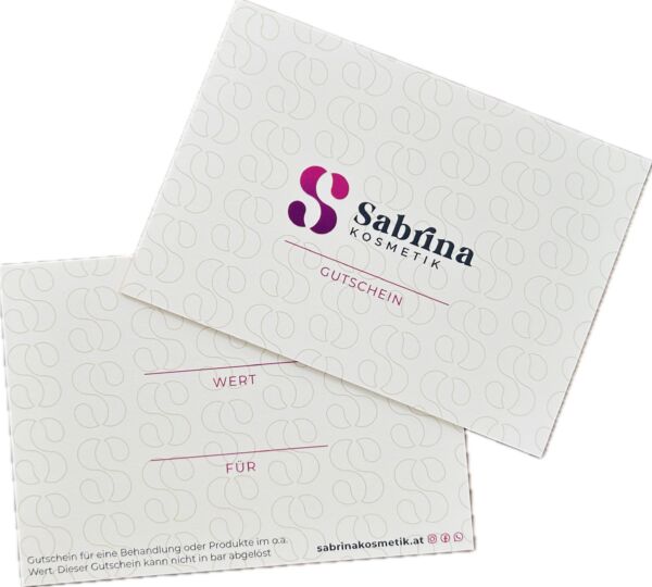 Gutschein Sabrina Kosmetik